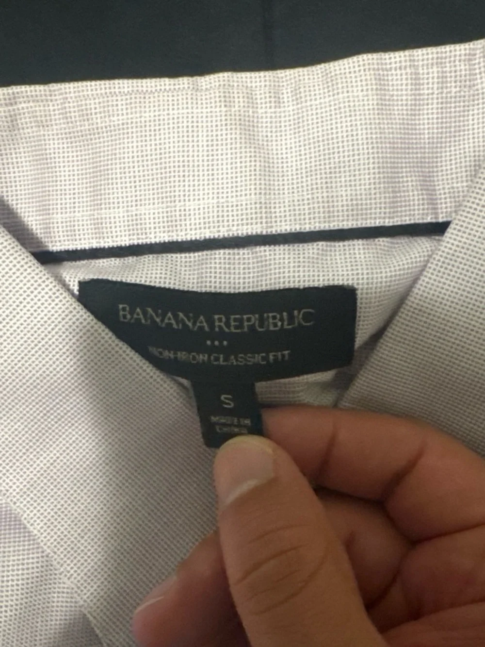 Banana Republic Light Purple Lavender Dress Shirt